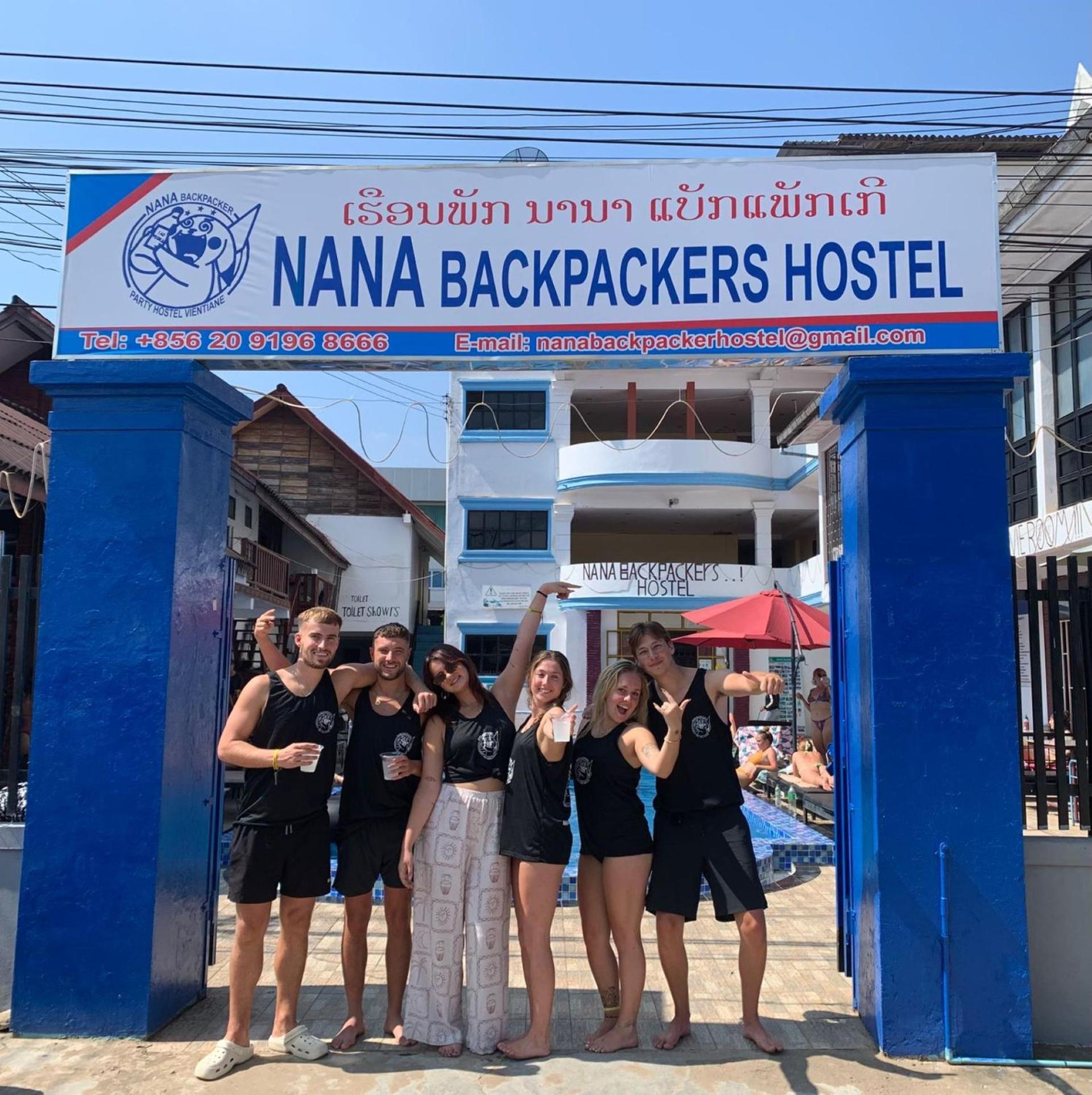 Nana Backpackers Hostel Ванг-Виенг Экстерьер фото
