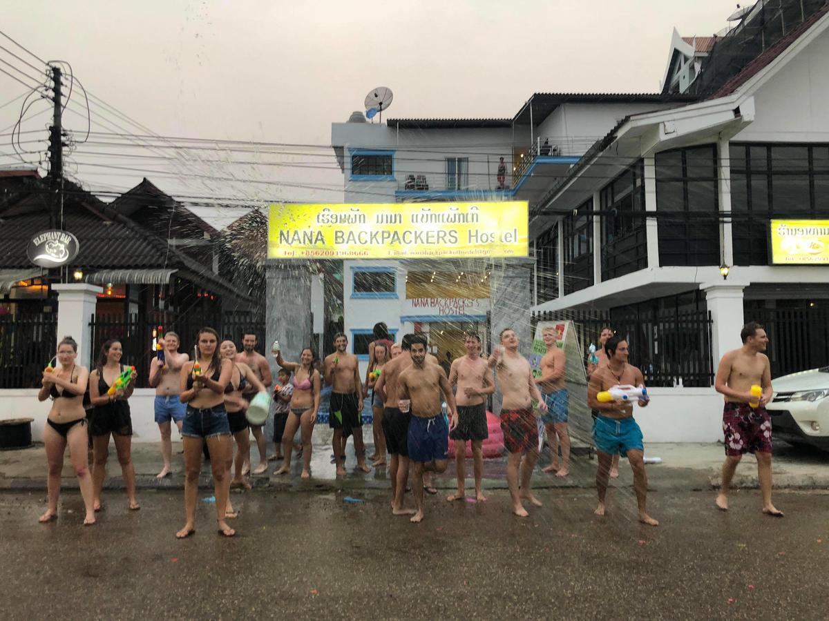 Nana Backpackers Hostel Ванг-Виенг Экстерьер фото